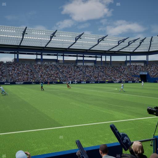 Sporting Park - Section U M B Field Club 3 Seat View