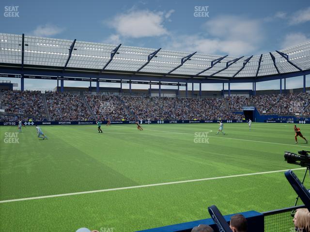 Sporting Park - Section U M B Field Club 3 Seat View