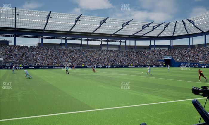 Sporting Park - Section U M B Field Club 3 Seat View