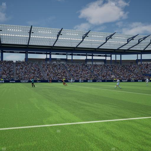 Sporting Park - Section U M B Field Club 4 Seat View