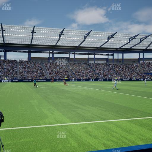 Sporting Park - Section U M B Field Club 4 Seat View