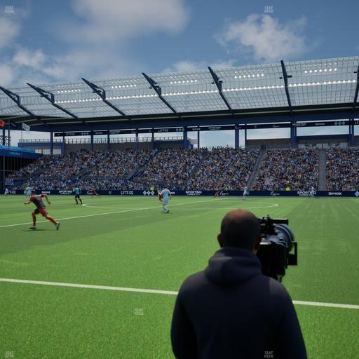 Sporting Park - Section U M B Field Club 5 Seat View