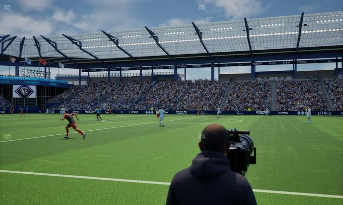 Sporting Park - Section U M B Field Club 5 Seat View