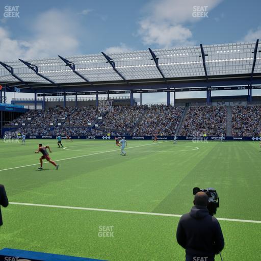 Sporting Park - Section U M B Field Club 5 Seat View