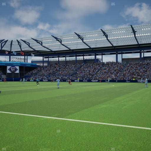 Sporting Park - Section U M B Field Club 6 Seat View