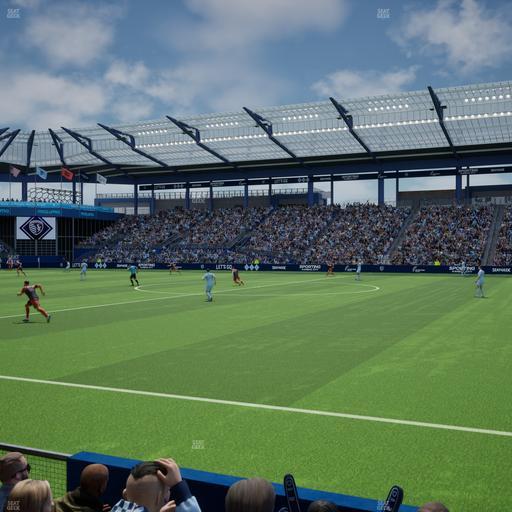 Sporting Park - Section U M B Field Club 6 Seat View