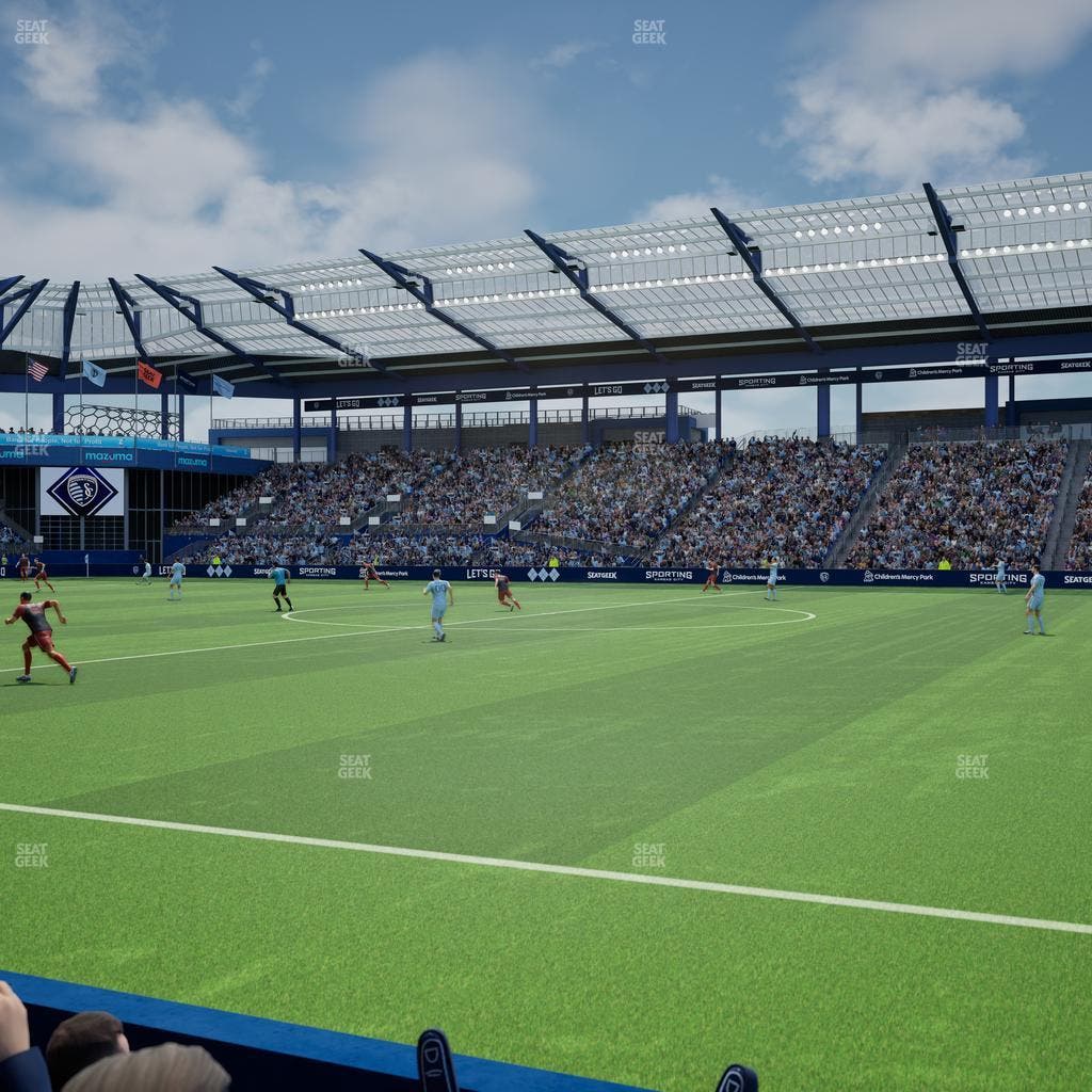 Sporting Park - Section U M B Field Club 6 Seat View