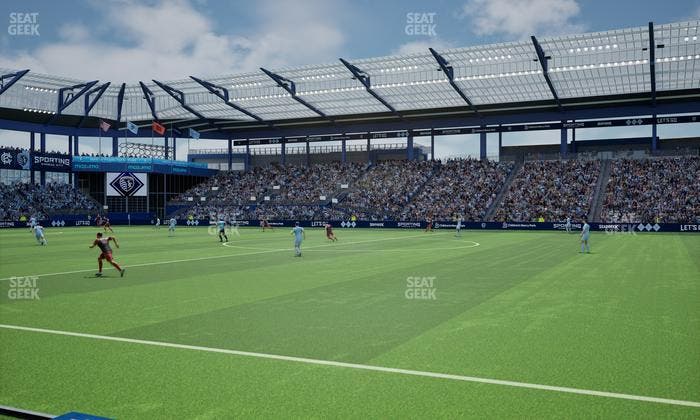 Sporting Park - Section U M B Field Club 6 Seat View