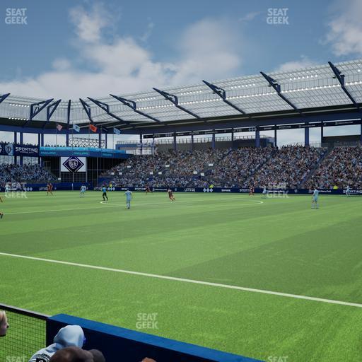 Sporting Park - Section U M B Field Club 7 Seat View