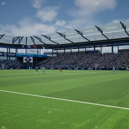 Sporting Park - Section U M B Field Club 7 Seat View