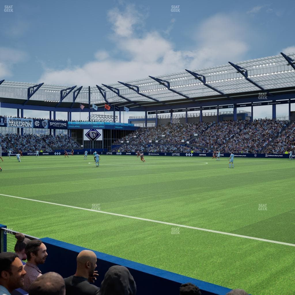 Sporting Park - Section U M B Field Club 8 Seat View