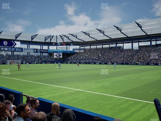 Sporting Park - Section U M B Field Club 8 Seat View