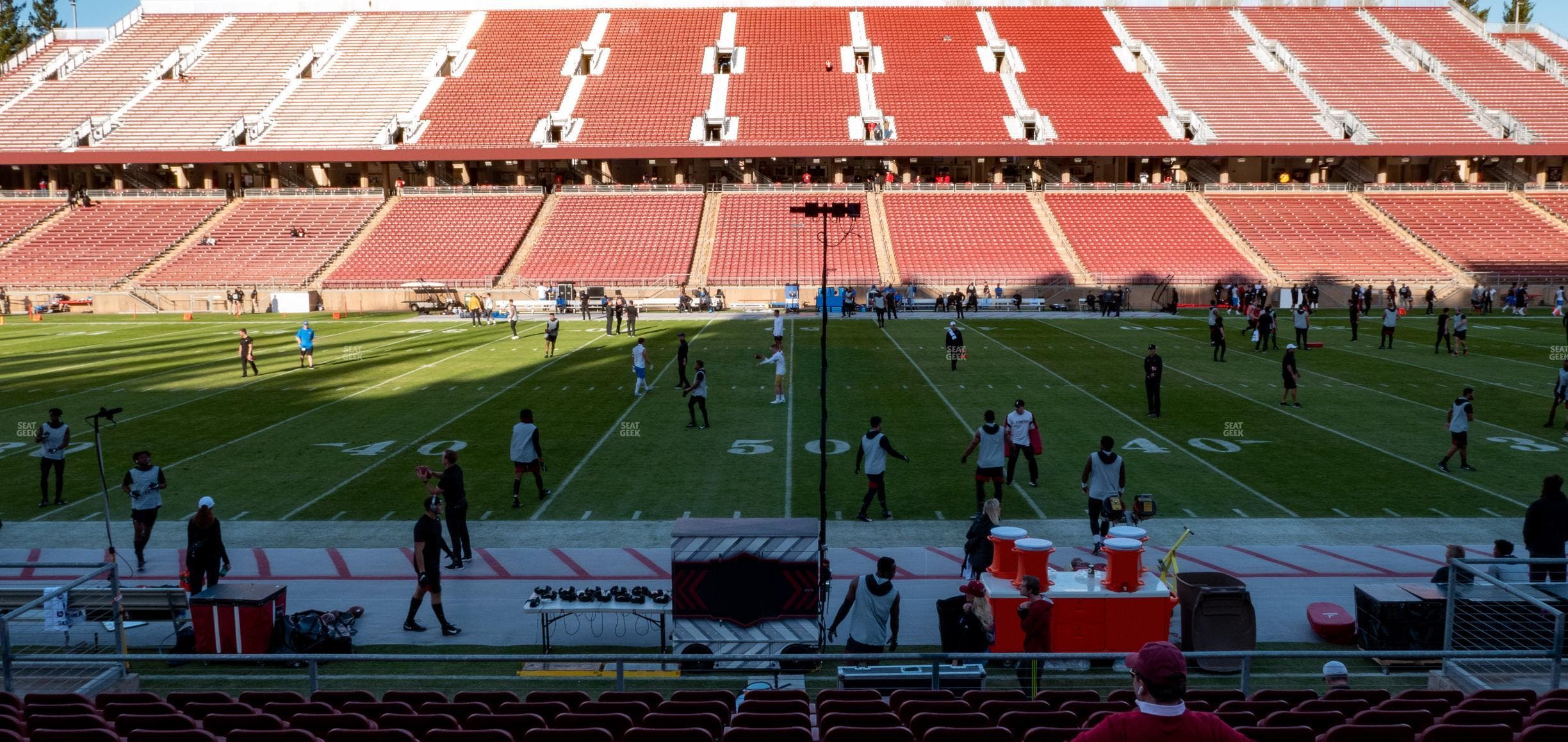 Stanford Stadium - Section 113 Seat View