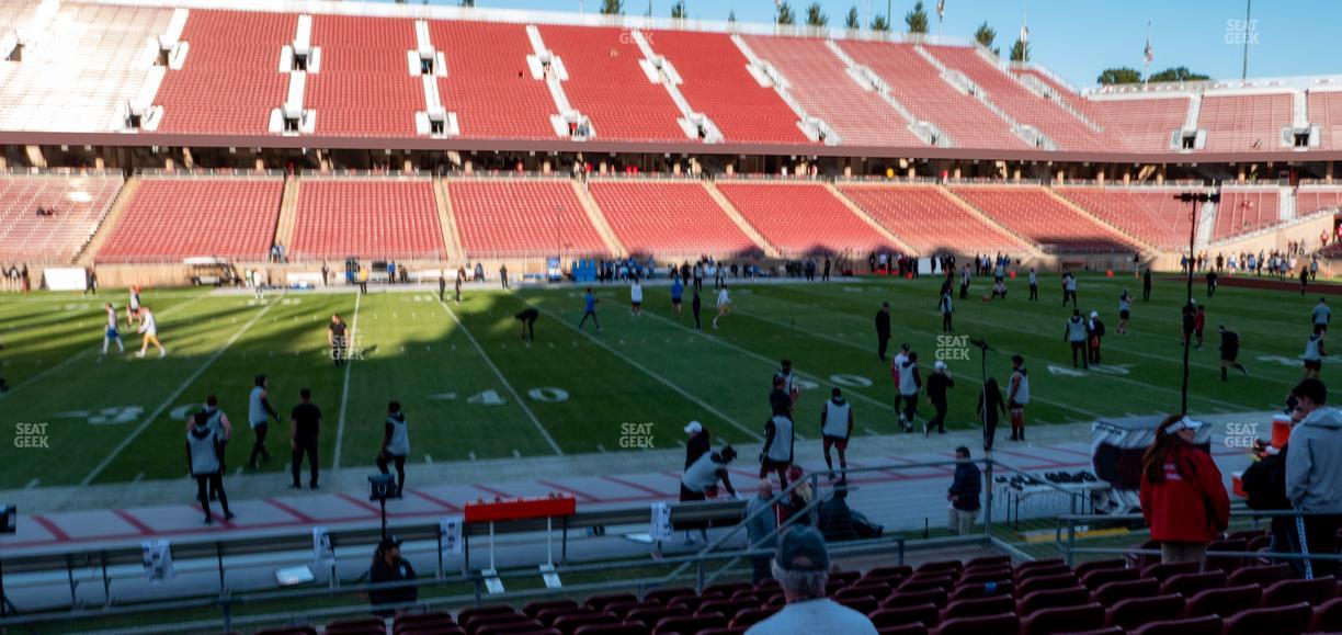 Stanford Stadium - Section 114 Seat View