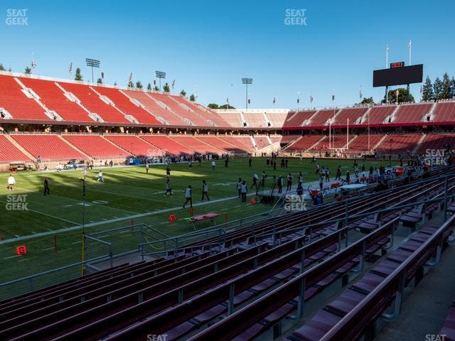 Stanford Stadium - Section 117 Seat View