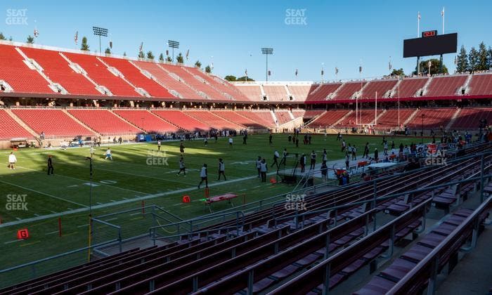 Stanford Stadium - Section 117 Seat View