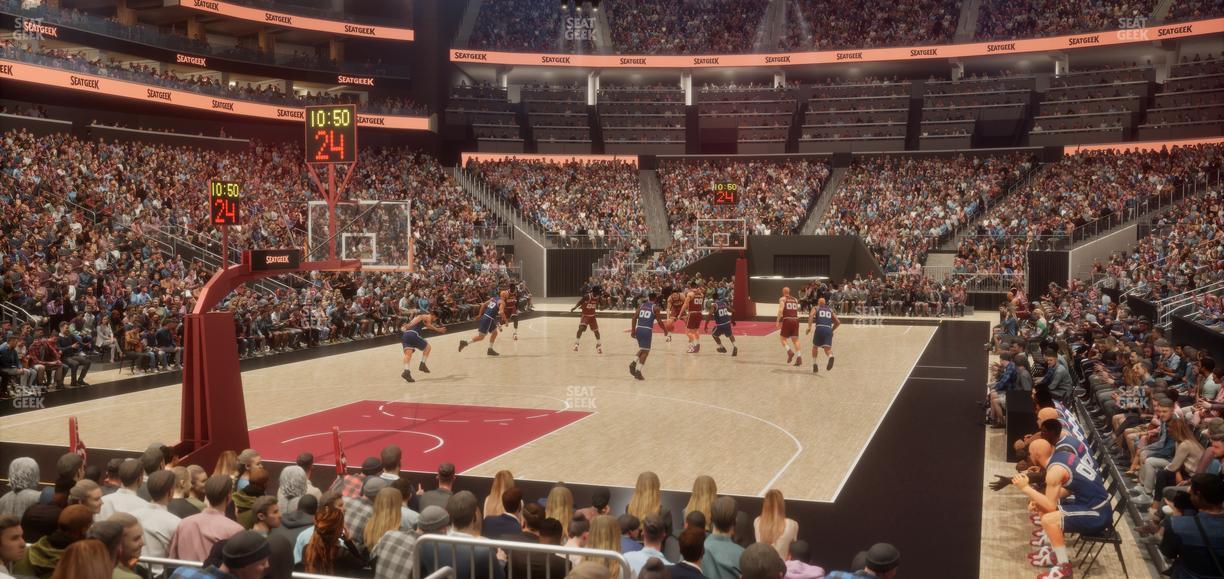 State Farm Arena - Section 101 L Seat View