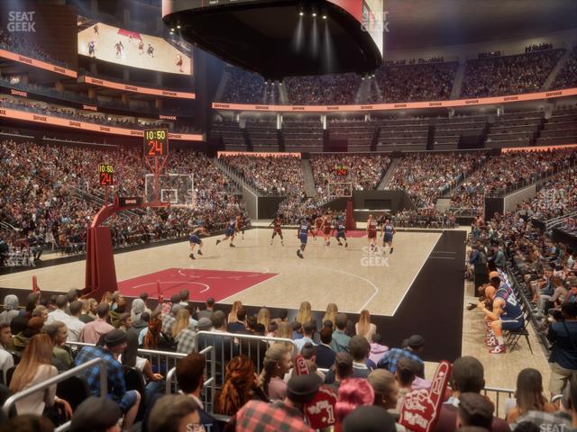 State Farm Arena - Section 101 L Seat View