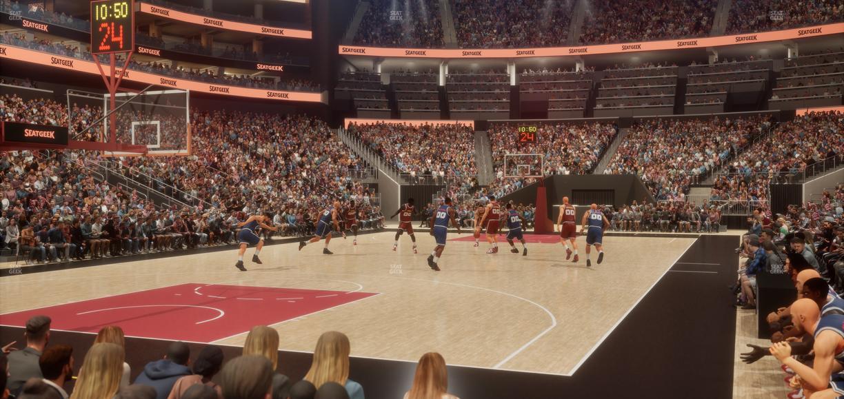 State Farm Arena - Section 101 L Seat View