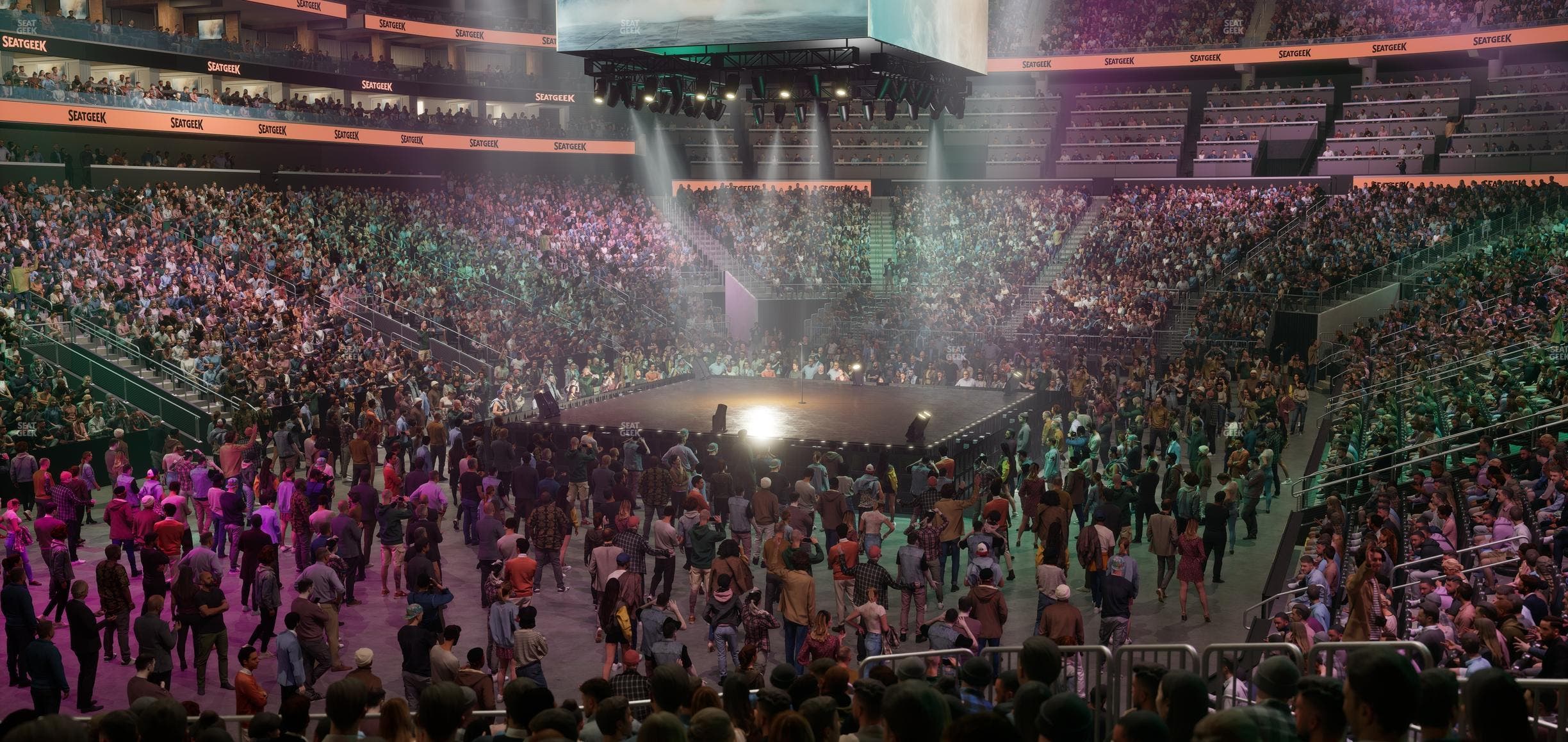 State Farm Arena - Section 101 Seat View