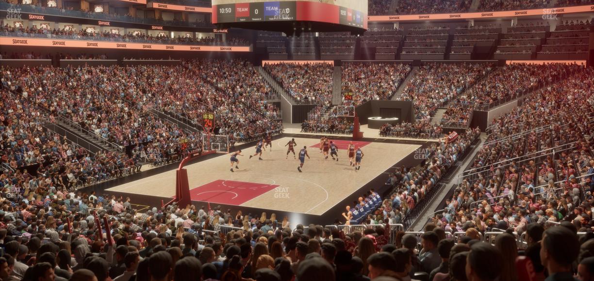 State Farm Arena - Section 101 Seat View