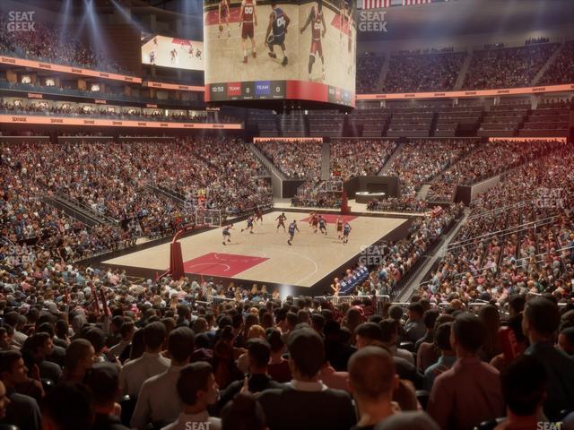 State Farm Arena - Section 101 Seat View