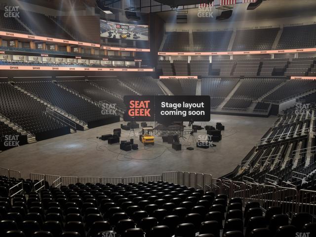 State Farm Arena - Section 101 Seat View