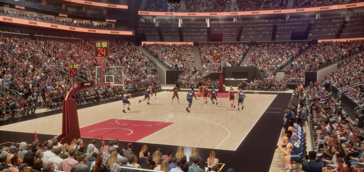 State Farm Arena - Section 101 Seat View