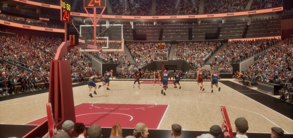 State Farm Arena - Section 102 L Seat View