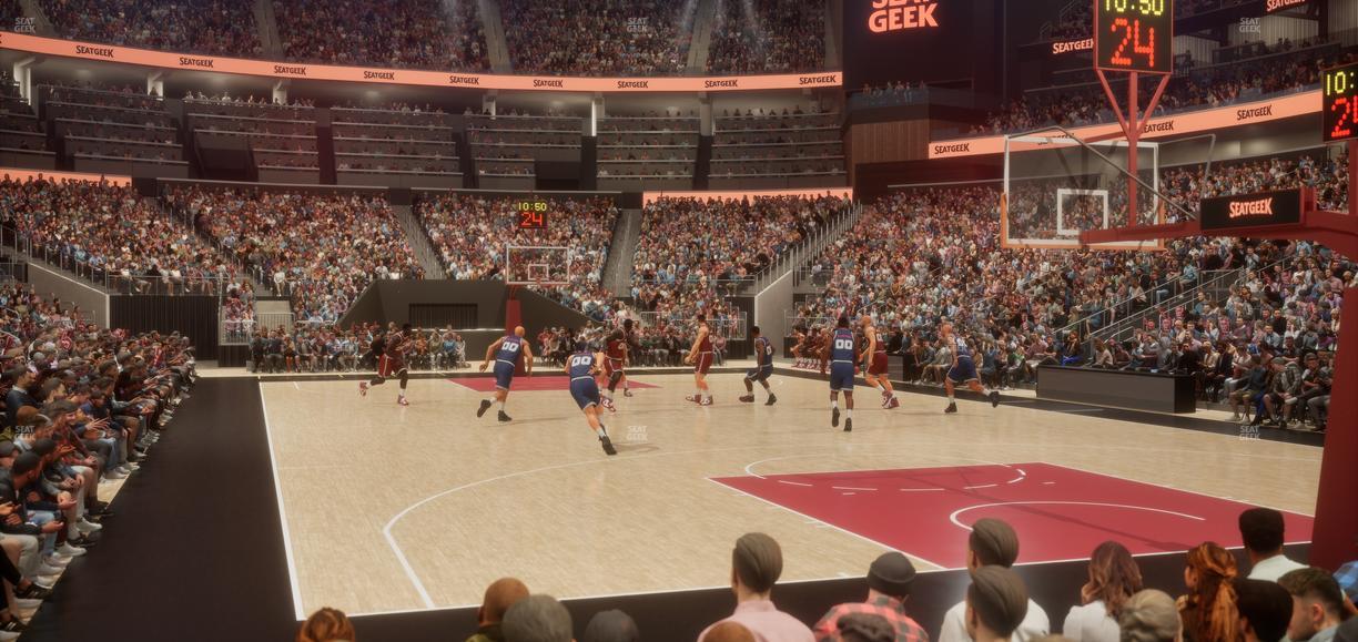 State Farm Arena - Section 104 L Seat View