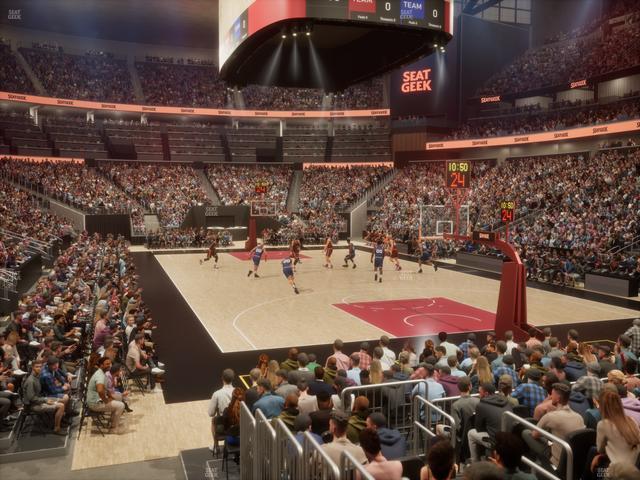 State Farm Arena - Section 104 Seat View