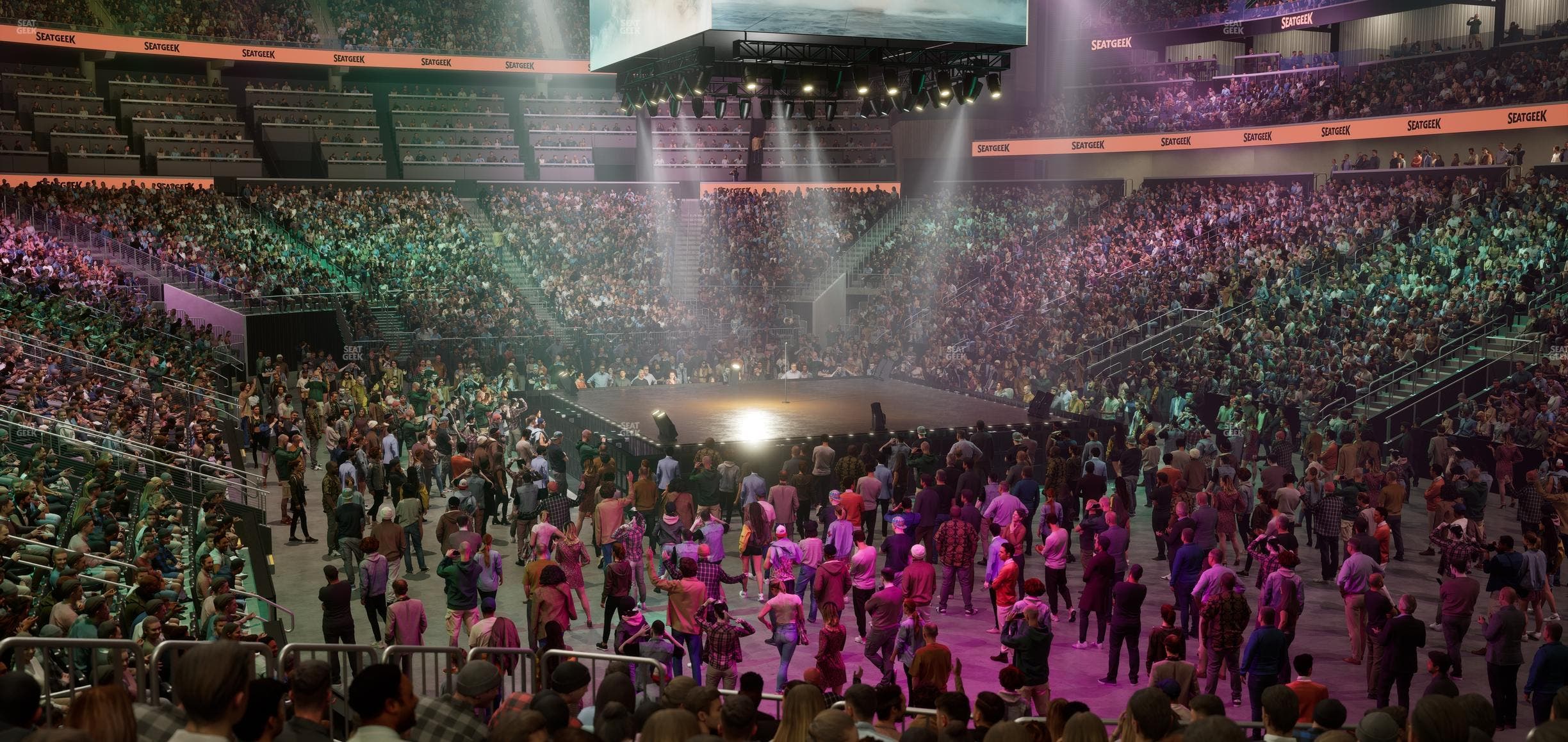 State Farm Arena - Section 104 Seat View