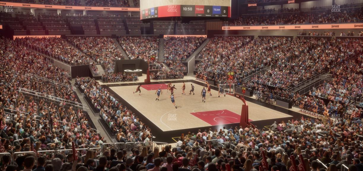 State Farm Arena - Section 104 Seat View