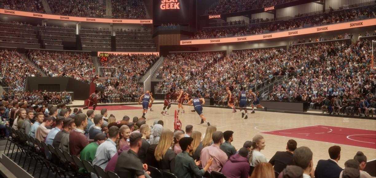 State Farm Arena - Section 106 Seat View