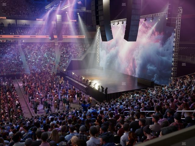 State Farm Arena - Section 107 Seat View