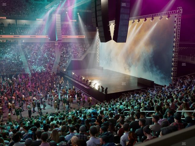 State Farm Arena - Section 107 Seat View