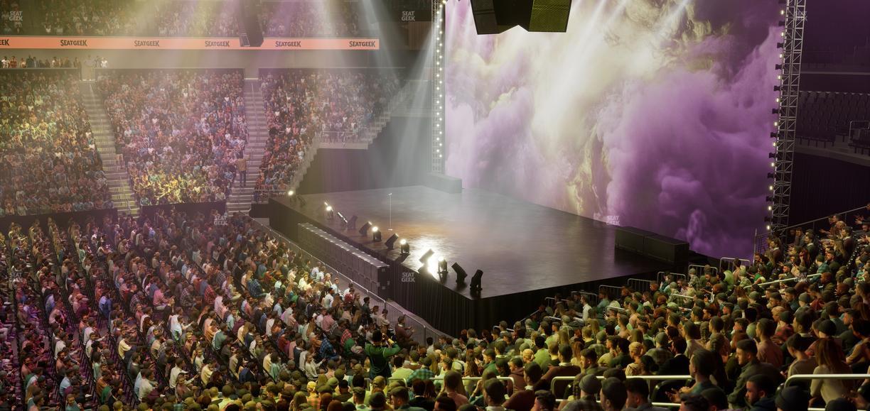 State Farm Arena - Section 107 Seat View