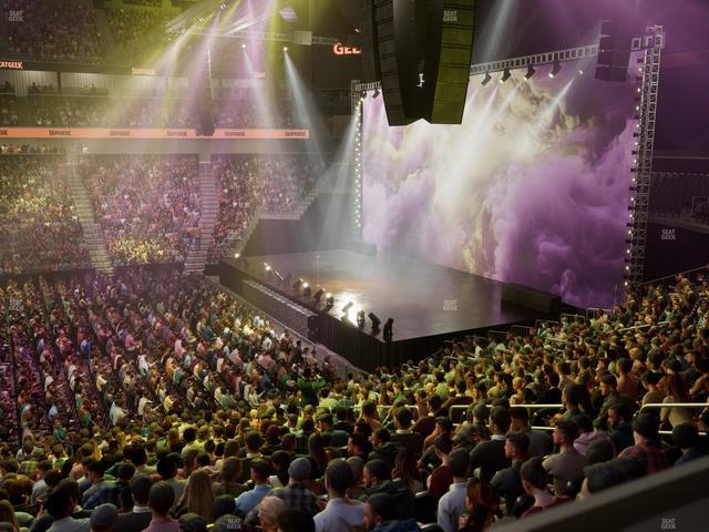 State Farm Arena - Section 107 Seat View