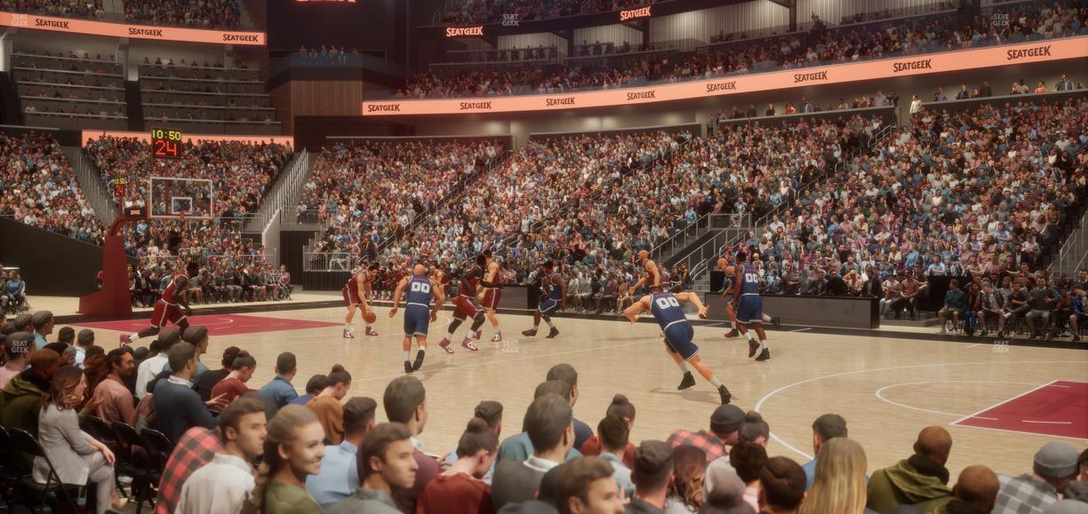 State Farm Arena - Section 107 Seat View