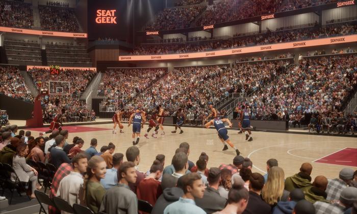 State Farm Arena - Section 107 Seat View