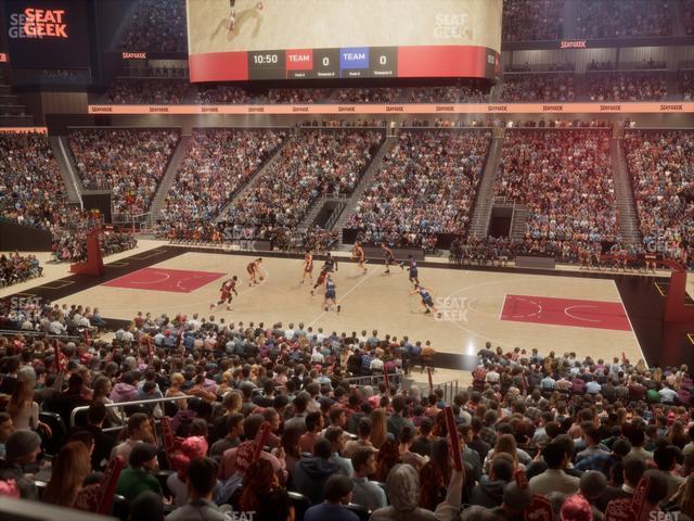 State Farm Arena - Section 107 Seat View