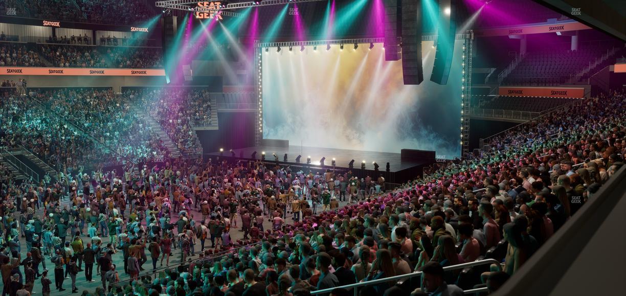 State Farm Arena - Section 110 Seat View