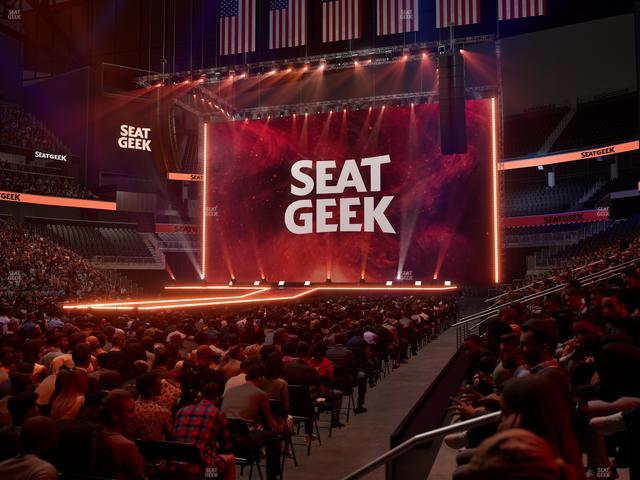 State Farm Arena - Section 110 Seat View State Farm Arena - Section 110 Seat View