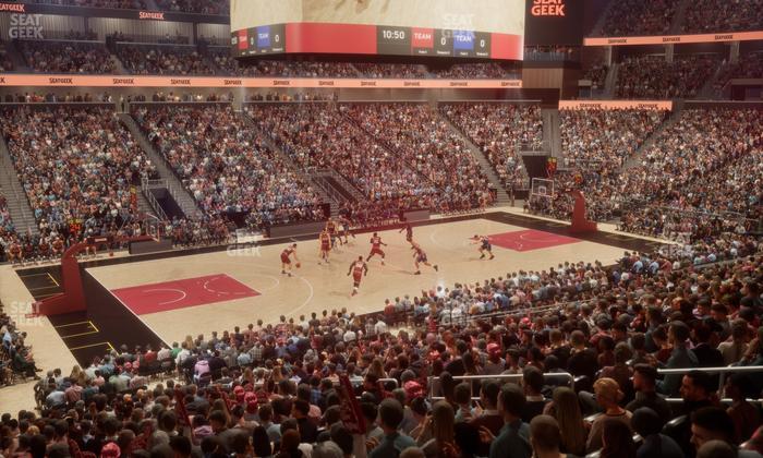 State Farm Arena - Section 110 Seat View