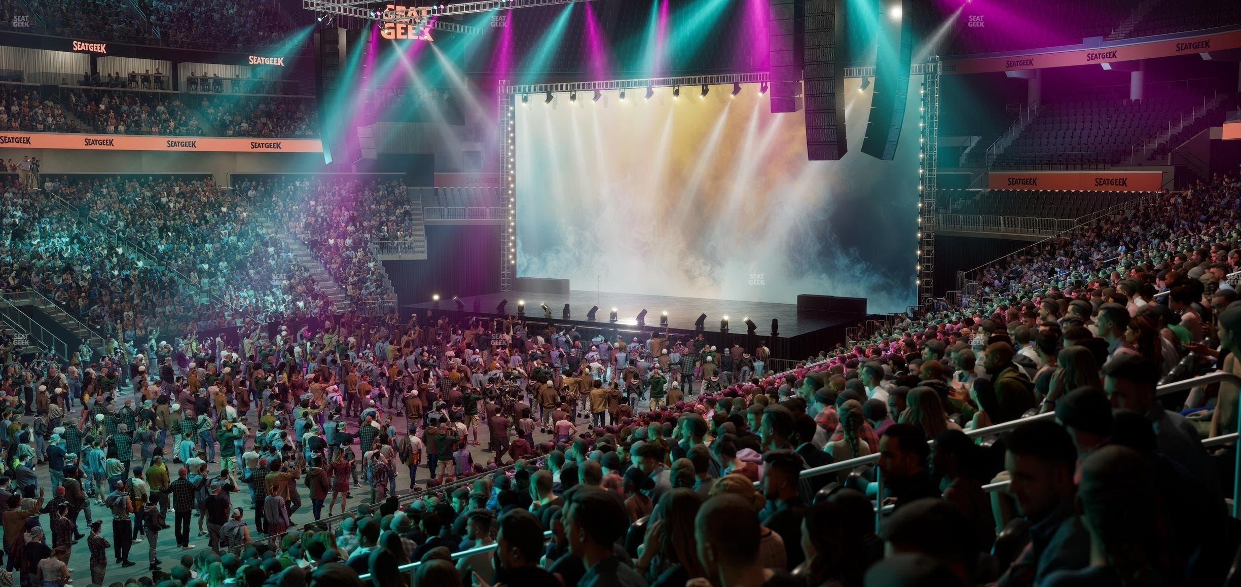 State Farm Arena - Section 110 Seat View