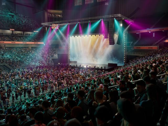 State Farm Arena - Section 110 Seat View