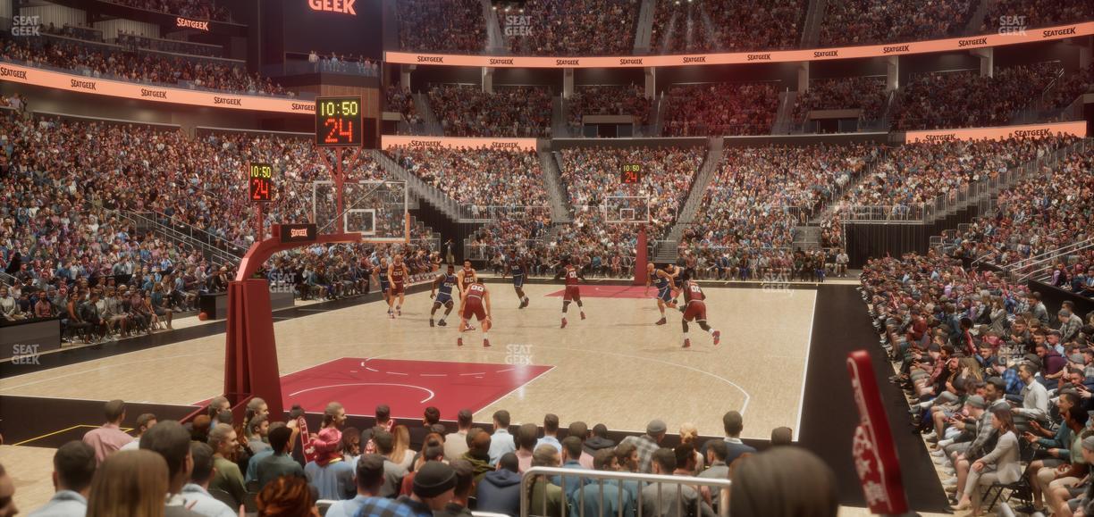 State Farm Arena - Section 112 L Seat View