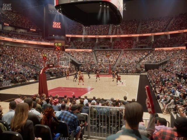 State Farm Arena - Section 112 L Seat View