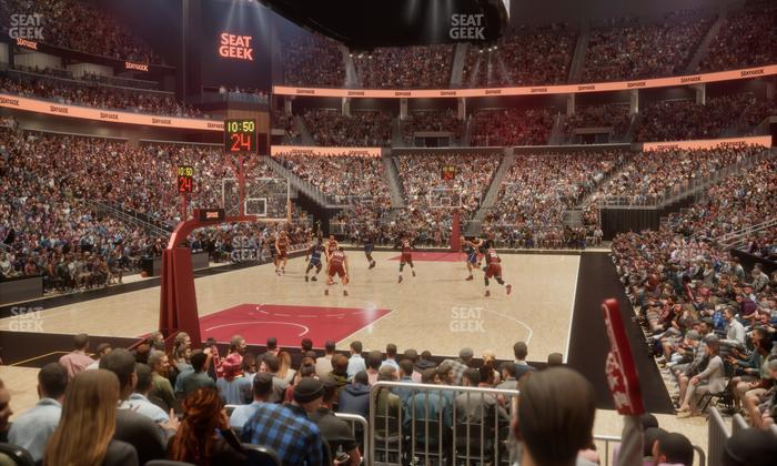 State Farm Arena - Section 112 L Seat View