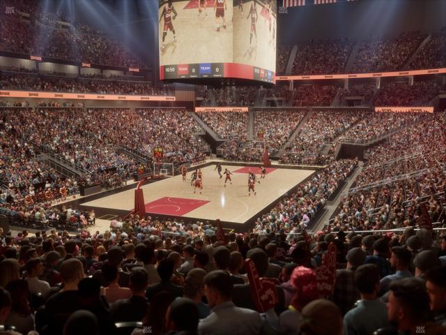 State Farm Arena - Section 112 Seat View